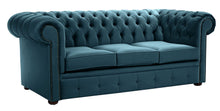 Load image into Gallery viewer, 1694 Chesterfield Sofa Blue Allure Velvet