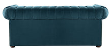 Load image into Gallery viewer, 1694 Chesterfield Sofa Blue Allure Velvet