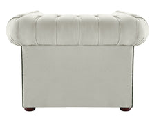 Load image into Gallery viewer, 1694 Chesterfield Club Chair Cream Allure Velvet