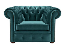 Load image into Gallery viewer, 1694 Chesterfield Club Chair Emerald Allure Velvet