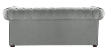 Load image into Gallery viewer, 1694 Chesterfield Sofa Grey Allure Velvet