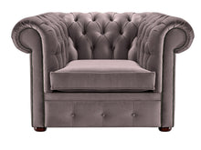 Load image into Gallery viewer, 1694 Chesterfield Club Chair Lavender Allure Velvet