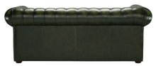 Load image into Gallery viewer, 1694 Chesterfield Sofa Green Antique Leather