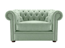 Load image into Gallery viewer, 1694 Chesterfield Club Chair Aqua Dakota