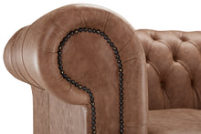 Load image into Gallery viewer, 1694 Chesterfield Club Chair Hazel Heritage Leather