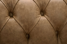 Load image into Gallery viewer, 1694 Chesterfield Club Chair Honey Heritage Leather