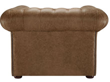 Load image into Gallery viewer, 1694 Chesterfield Club Chair Honey Heritage Leather