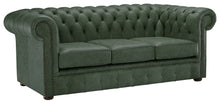 Load image into Gallery viewer, 1694 Chesterfield Sofa Verde Heritage Leather