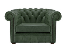 Load image into Gallery viewer, 1694 Chesterfield Club Chair Verde Heritage Leather