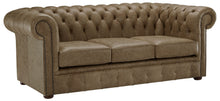 Load image into Gallery viewer, 1694 Chesterfield Sofa Walnut Heritage Leather