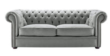 Load image into Gallery viewer, 1694 Chesterfield Sofa Graphite Weave