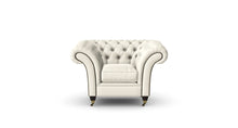 Load image into Gallery viewer, Milano Chesterfield Club Cream Weave handmade