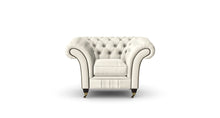 Load image into Gallery viewer, Milano Chesterfield Club Cream Weave handmade