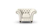 Load image into Gallery viewer, Milano Chesterfield Club Cream Weave handmade