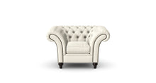 Load image into Gallery viewer, Milano Chesterfield Club Cream Weave handmade