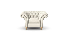 Load image into Gallery viewer, Milano Chesterfield Club Cream Weave handmade