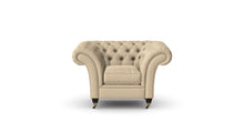 Load image into Gallery viewer, Milano Chesterfield Club Parchment Weave handmade