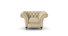 Load image into Gallery viewer, Milano Chesterfield Club Parchment Weave handmade
