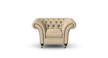 Load image into Gallery viewer, Milano Chesterfield Club Parchment Weave handmade
