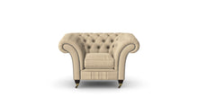 Load image into Gallery viewer, Milano Chesterfield Club Parchment Weave handmade