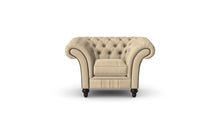 Load image into Gallery viewer, Milano Chesterfield Club Parchment Weave handmade