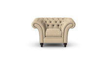 Load image into Gallery viewer, Milano Chesterfield Club Parchment Weave handmade