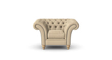 Load image into Gallery viewer, Milano Chesterfield Club Parchment Weave handmade