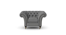 Load image into Gallery viewer, Milano Chesterfield Club Graphite Weave handmade