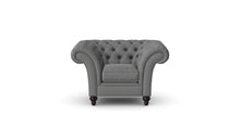 Load image into Gallery viewer, Milano Chesterfield Club Graphite Weave handmade