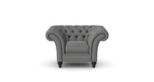 Load image into Gallery viewer, Milano Chesterfield Club Graphite Weave handmade