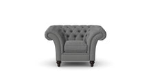 Load image into Gallery viewer, Milano Chesterfield Club Graphite Weave handmade