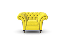 Load image into Gallery viewer, Milano Chesterfield Club Yellow House Leather handmade