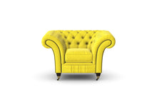 Load image into Gallery viewer, Milano Chesterfield Club Yellow House Leather handmade