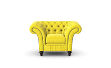 Load image into Gallery viewer, Milano Chesterfield Club Yellow House Leather handmade