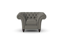Load image into Gallery viewer, Milano Chesterfield Club Silver House Leather handmade