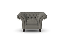 Load image into Gallery viewer, Milano Chesterfield Club Silver House Leather handmade