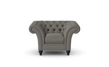 Load image into Gallery viewer, Milano Chesterfield Club Silver House Leather handmade