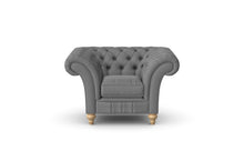 Load image into Gallery viewer, Milano Chesterfield Club Mist House Leather handmade