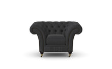 Load image into Gallery viewer, Milano Chesterfield Club Grigio House Leather handmade