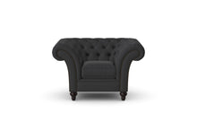 Load image into Gallery viewer, Milano Chesterfield Club Grigio House Leather handmade