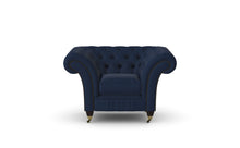 Load image into Gallery viewer, Milano Chesterfield Club Ink House Leather handmade