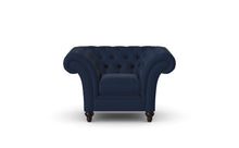 Load image into Gallery viewer, Milano Chesterfield Club Ink House Leather handmade