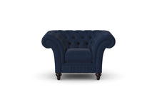 Load image into Gallery viewer, Milano Chesterfield Club Ink House Leather handmade