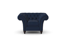 Load image into Gallery viewer, Milano Chesterfield Club Ink House Leather handmade