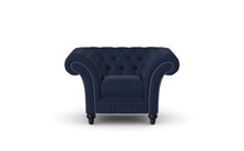 Load image into Gallery viewer, Milano Chesterfield Club Ink House Leather handmade