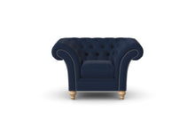 Load image into Gallery viewer, Milano Chesterfield Club Ink House Leather handmade
