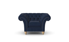 Load image into Gallery viewer, Milano Chesterfield Club Ink House Leather handmade