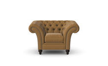 Load image into Gallery viewer, Milano Chesterfield Club Toast Bolero Leather handmade