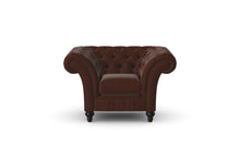 Load image into Gallery viewer, Milano Chesterfield Club Brazil Bolero Leather handmade