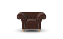 Load image into Gallery viewer, Milano Chesterfield Club Brazil Bolero Leather handmade